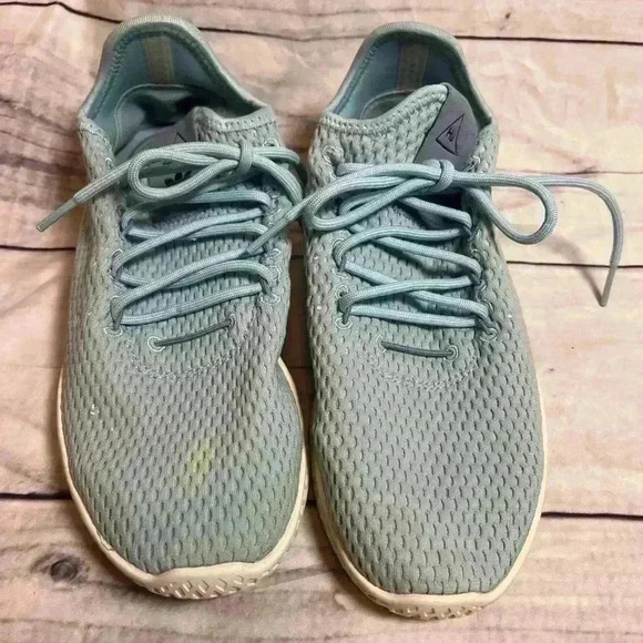 Adidas Pharrell Williams Collab blue sneakers - Picture 1 of 5